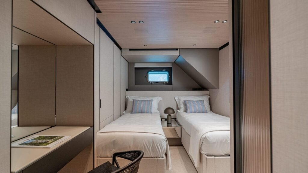 Forza Quieta - Yacht Forza Quieta twin cabin