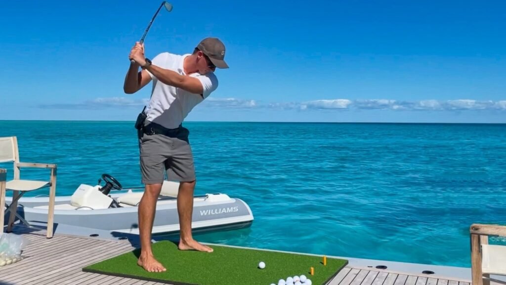 G3 - Golf range on the swim platform