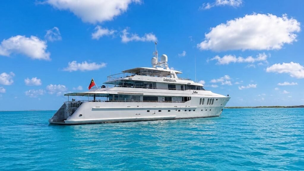 JUBILEE - Profile at anchor