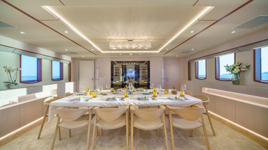 MAIA Radez 53m luxury charter yacht Croatia
