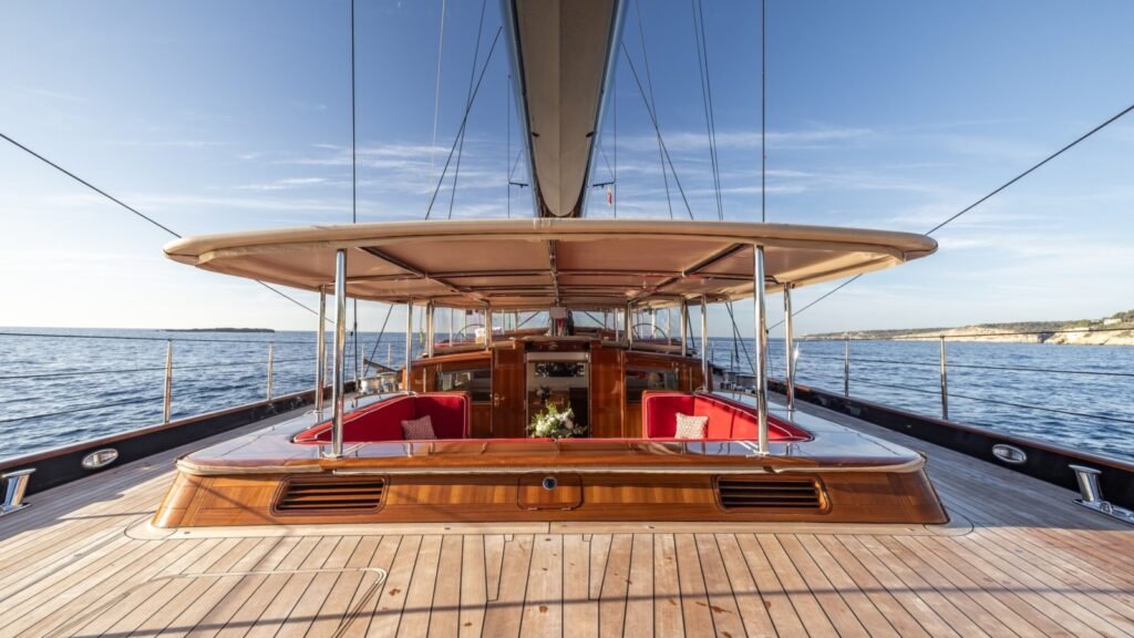 Forte dei Marmi Sailing, deck view