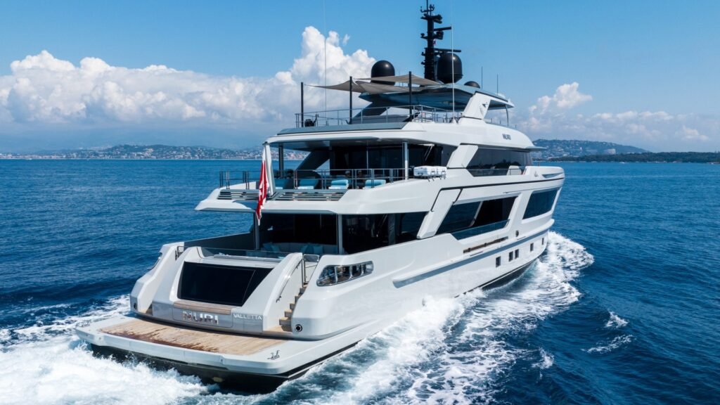 Nuri - Cantiere delle Marche 2021 luxury charter yacht, view 1