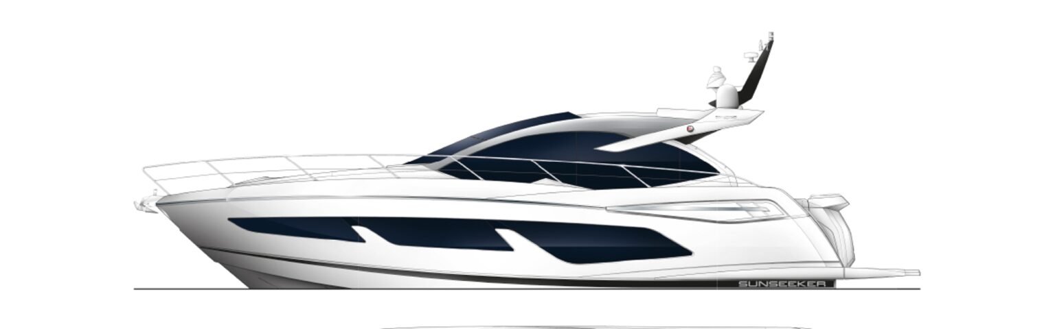 Sunseeker Predator 50 PROFILE arrangement