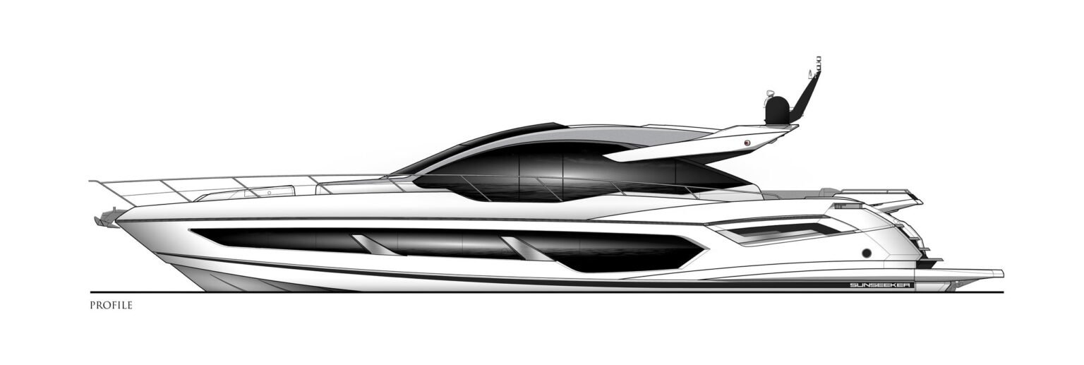Sunseeker Predator 75 layout