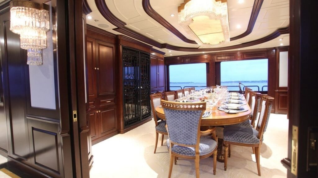 PURPOSE - Yacht Purpose formal dining