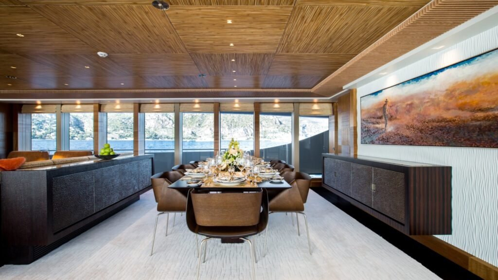 Ruya - Main deck dining area