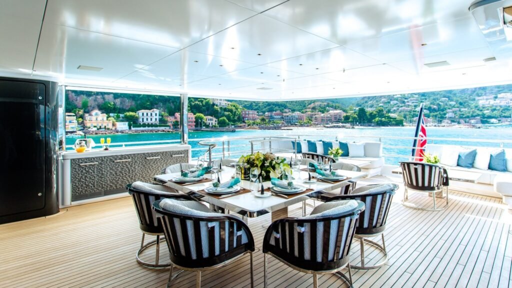 Ruya - Upper deck outdoor dining