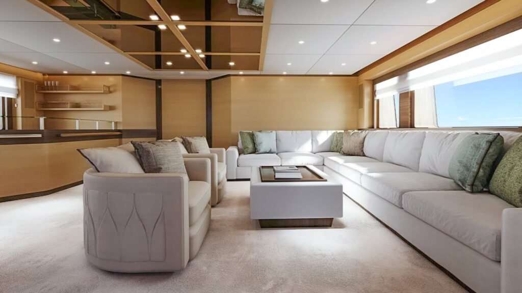 Sky lounge seating area
