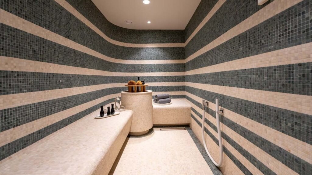STARLUST, 68m Abeking & Rasmussen charter yacht - Lower deck spa