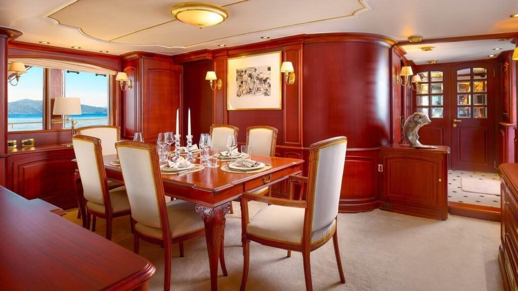 Formal dining salon