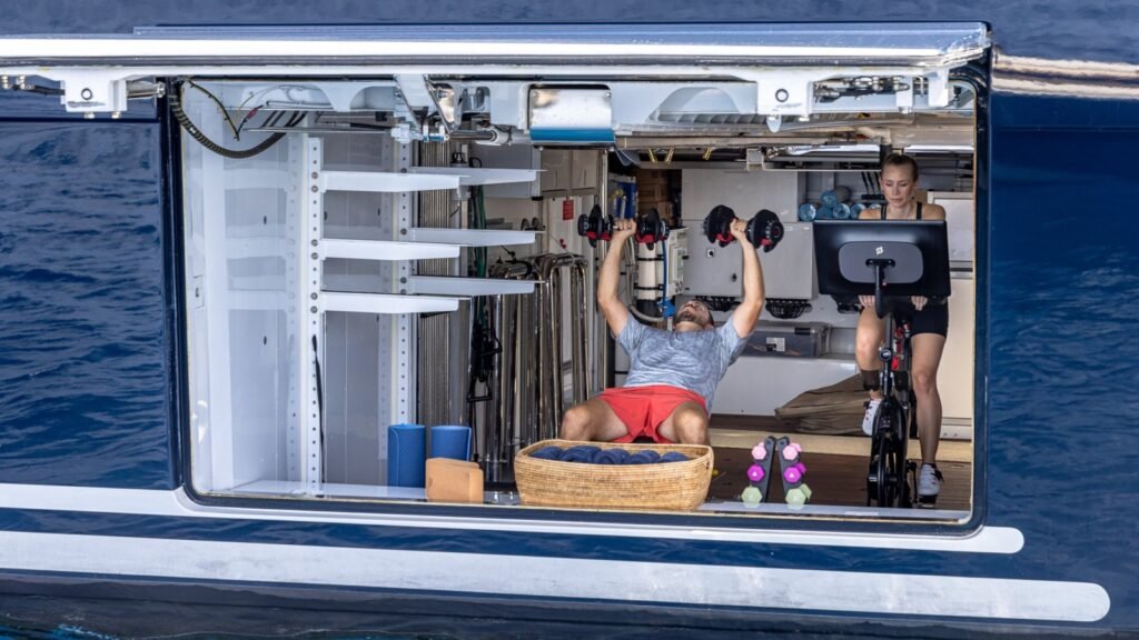 Vesper - Tender garage converted to a gym