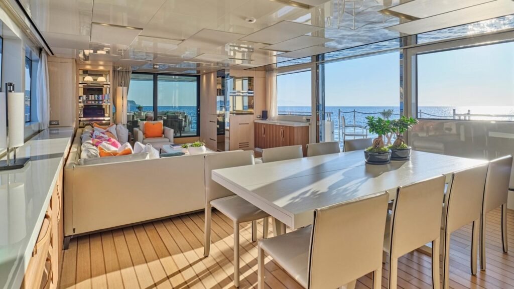 WOMBAT, 32m Sanlorenzo charter yacht - exterior view