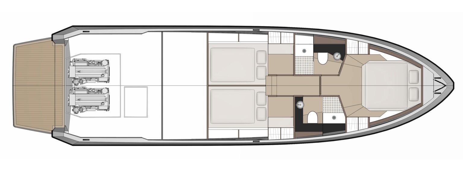 Delta Powerboats 48 Coupé-layout-2