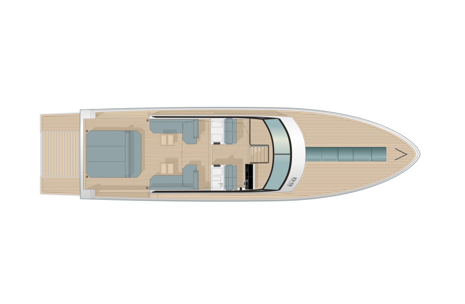 Delta Powerboats 60 Open-layout-1