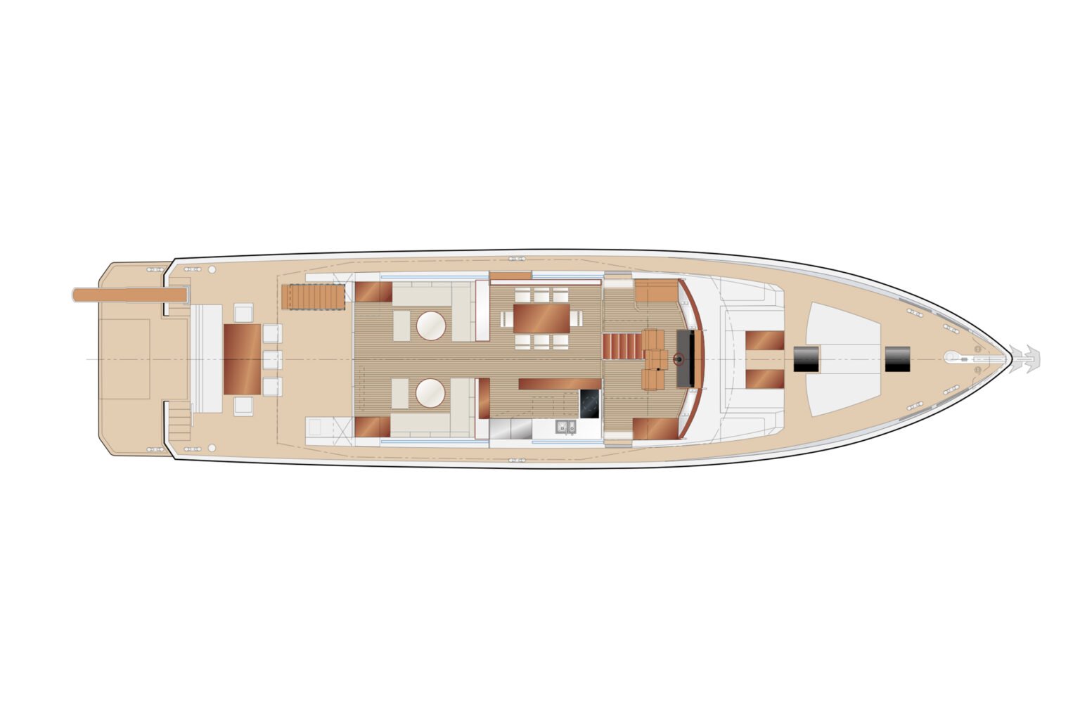 Delta Powerboats 88 Carbon-layout-1