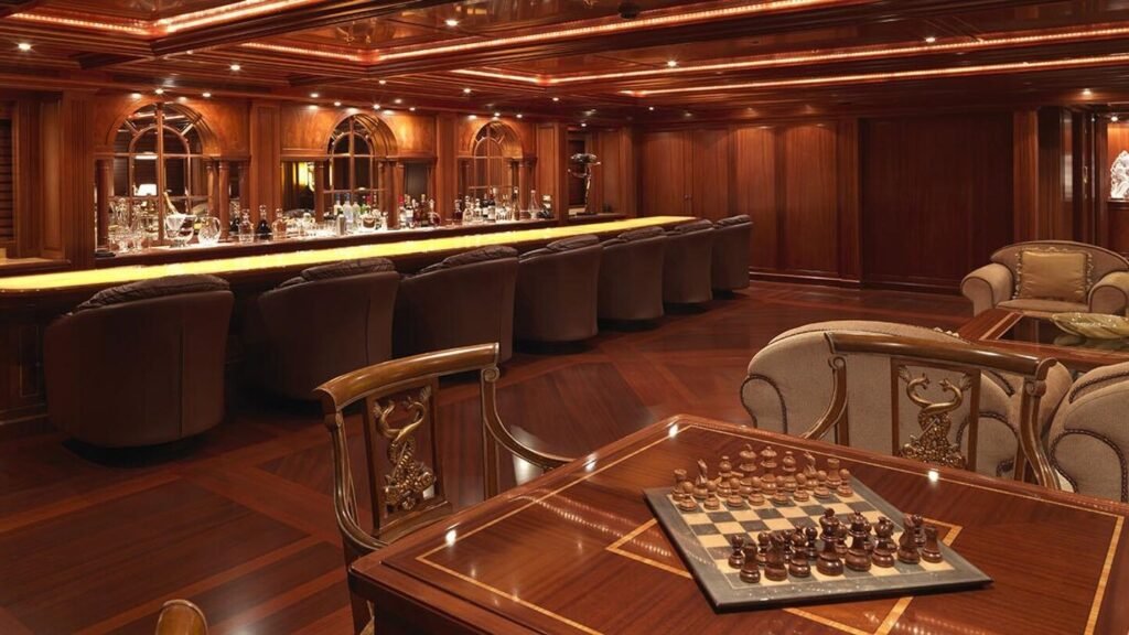 APOGEE Codecasa 62m superyacht - backlit bar