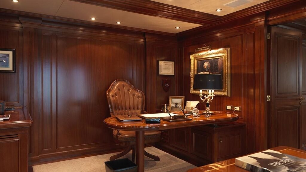 APOGEE Codecasa 62m superyacht - private study