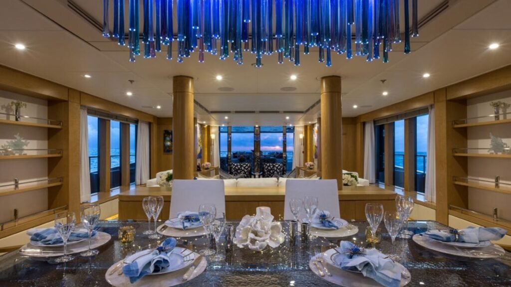 BACA Main deck dining area