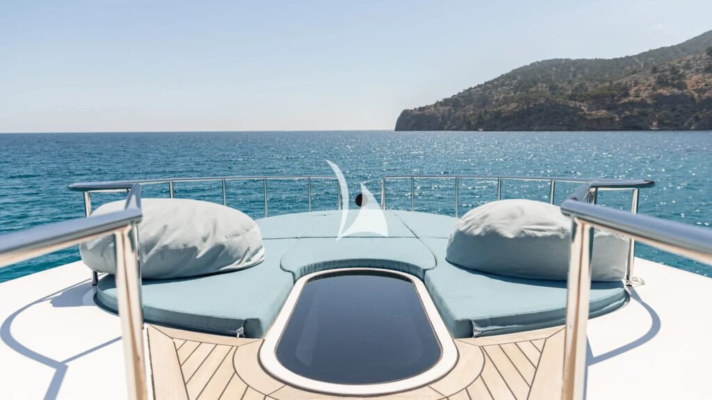 BENITA BLUE - foredeck sun pads