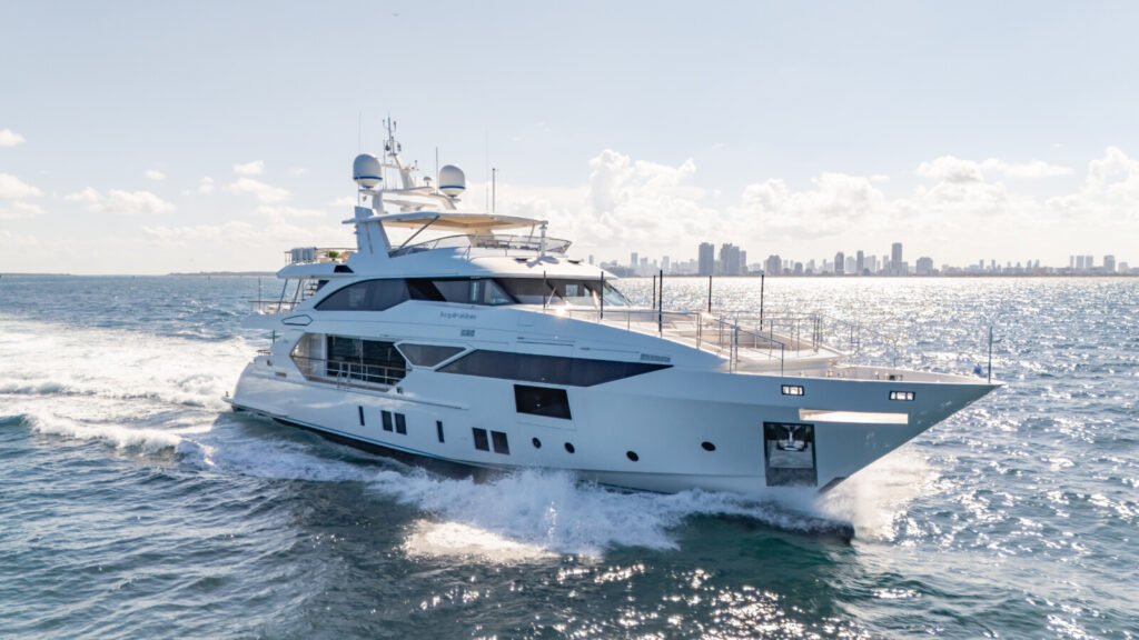Benetti Yachts for Charter in Grand Bahama Island, swim platform view