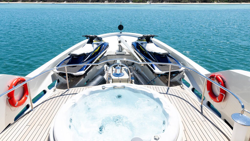 french-riviera-classic, charter yacht exterior sun deck view