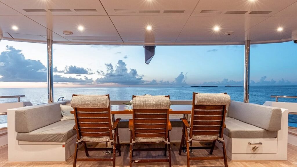 Romeo Foxtrot - Aft deck