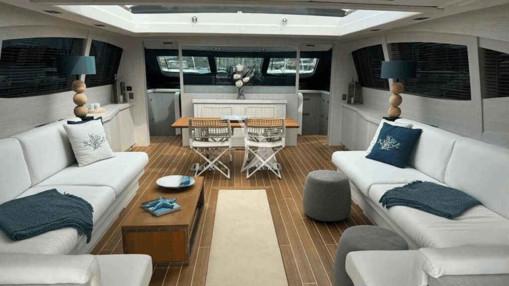 SMILE - main-deck salon and dining