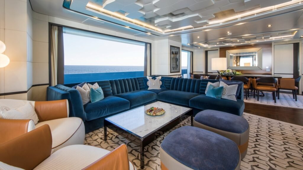 M/Y Spring salon lounge seating