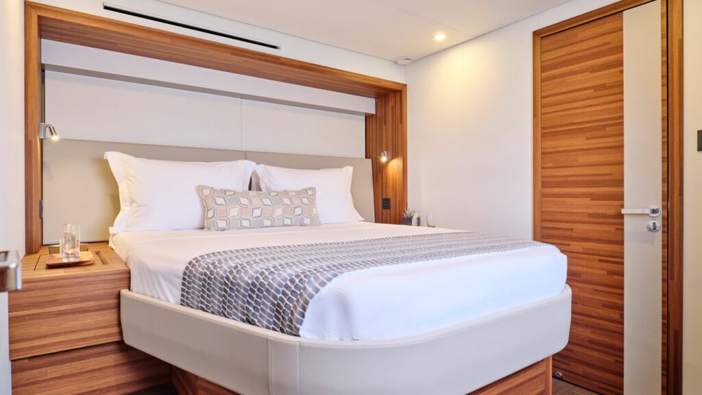 Alina master suite with island bed