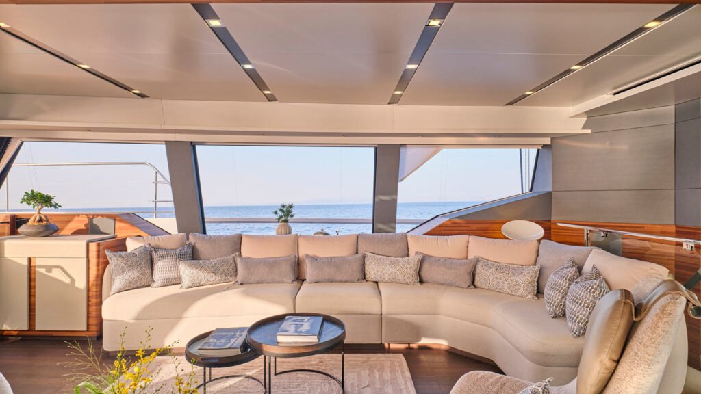 Alina main salon with curved sofa