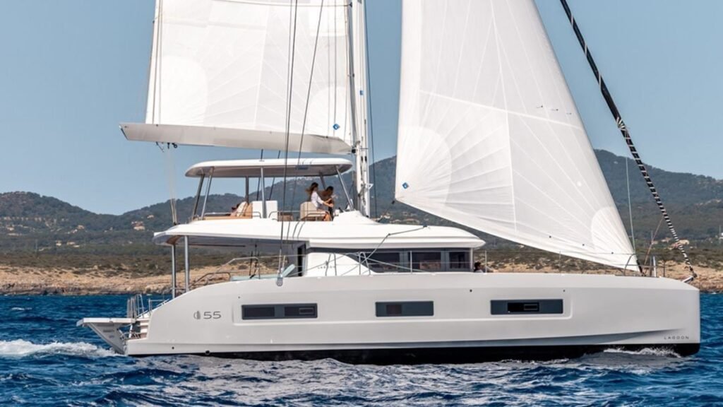 Under sail on board LULU