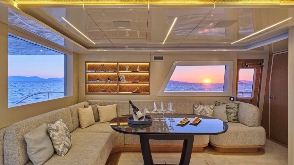 Sky lounge on board SAMARA