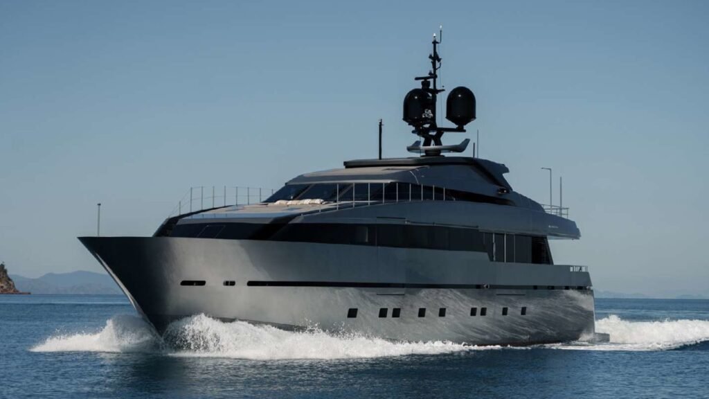 4A Sanlorenzo exterior profile running