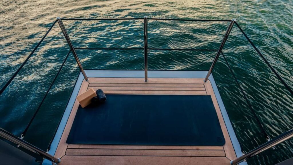 4A beach club with netted sea pool