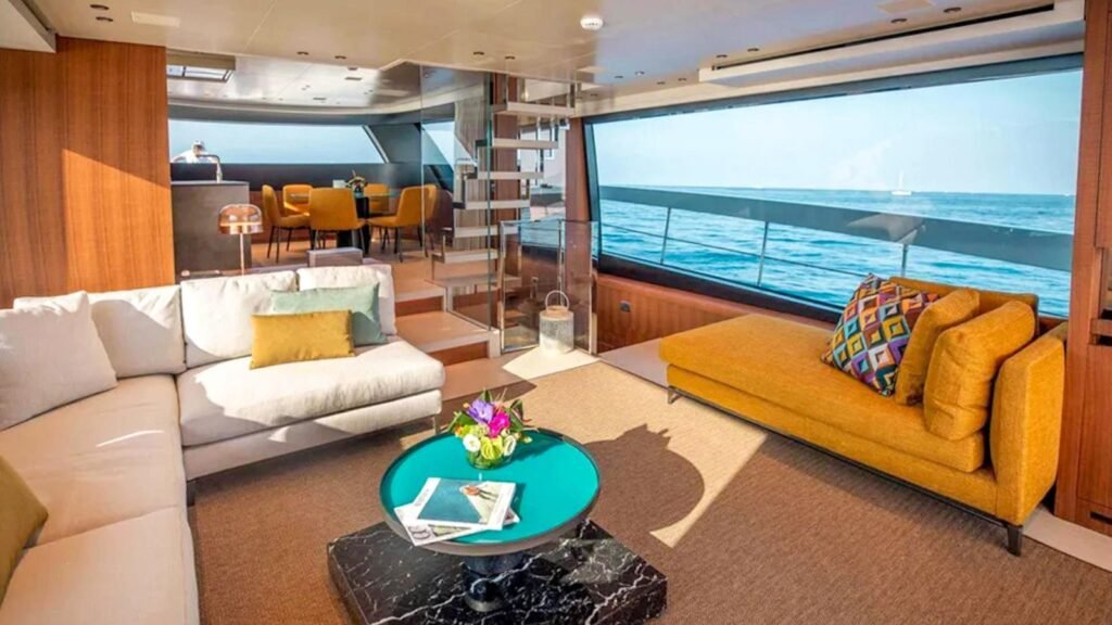 ALLEGRIA main deck interior