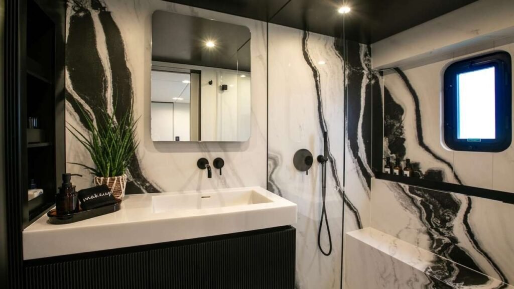 BLESSED owner's bathroom