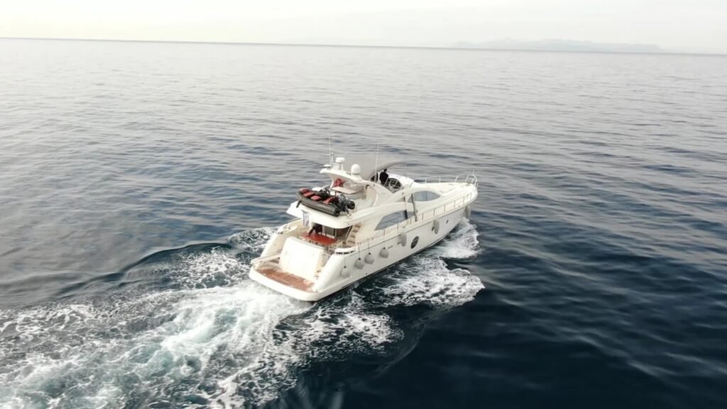BLUEWAVE profile running astern