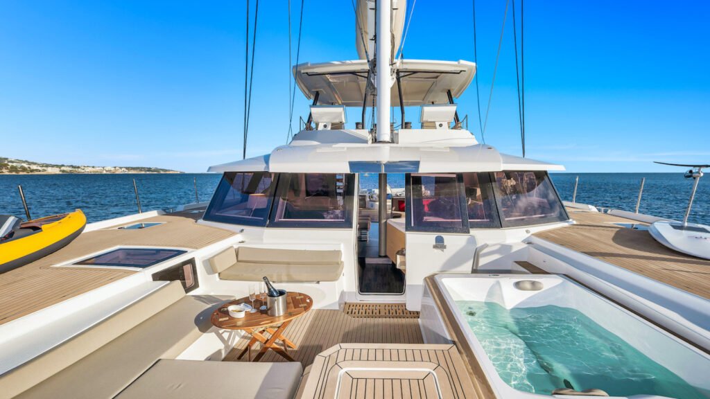 ERA foredeck with jacuzzi