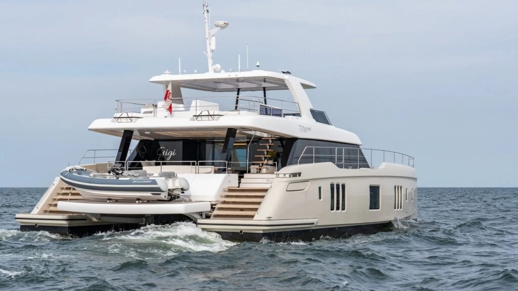 GIGI Sunreef 70 Power profile