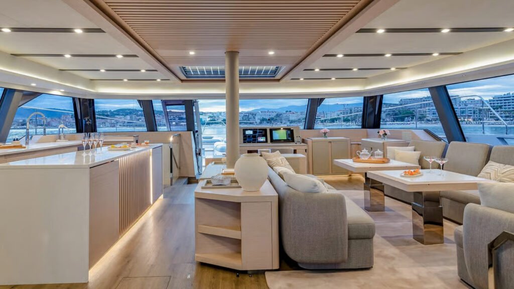 MAGIC MOMENTS 3 Fountaine Pajot Thira 80 sailing catamaran 11