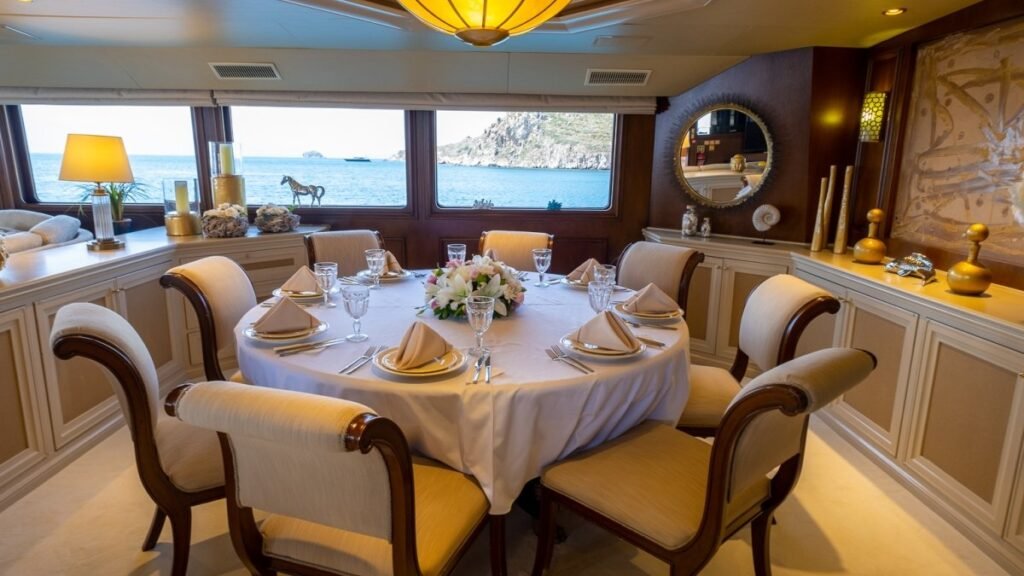 MERVE main salon dining