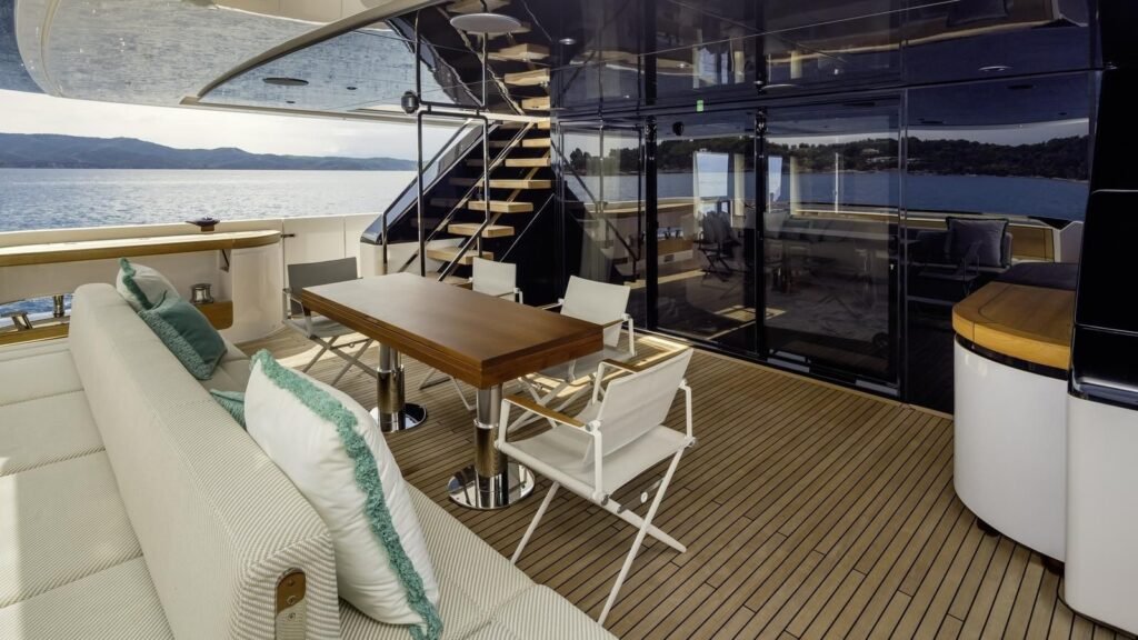 MY MISTAKE main deck aft