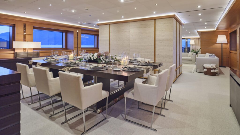 Persefoni I formal dining room